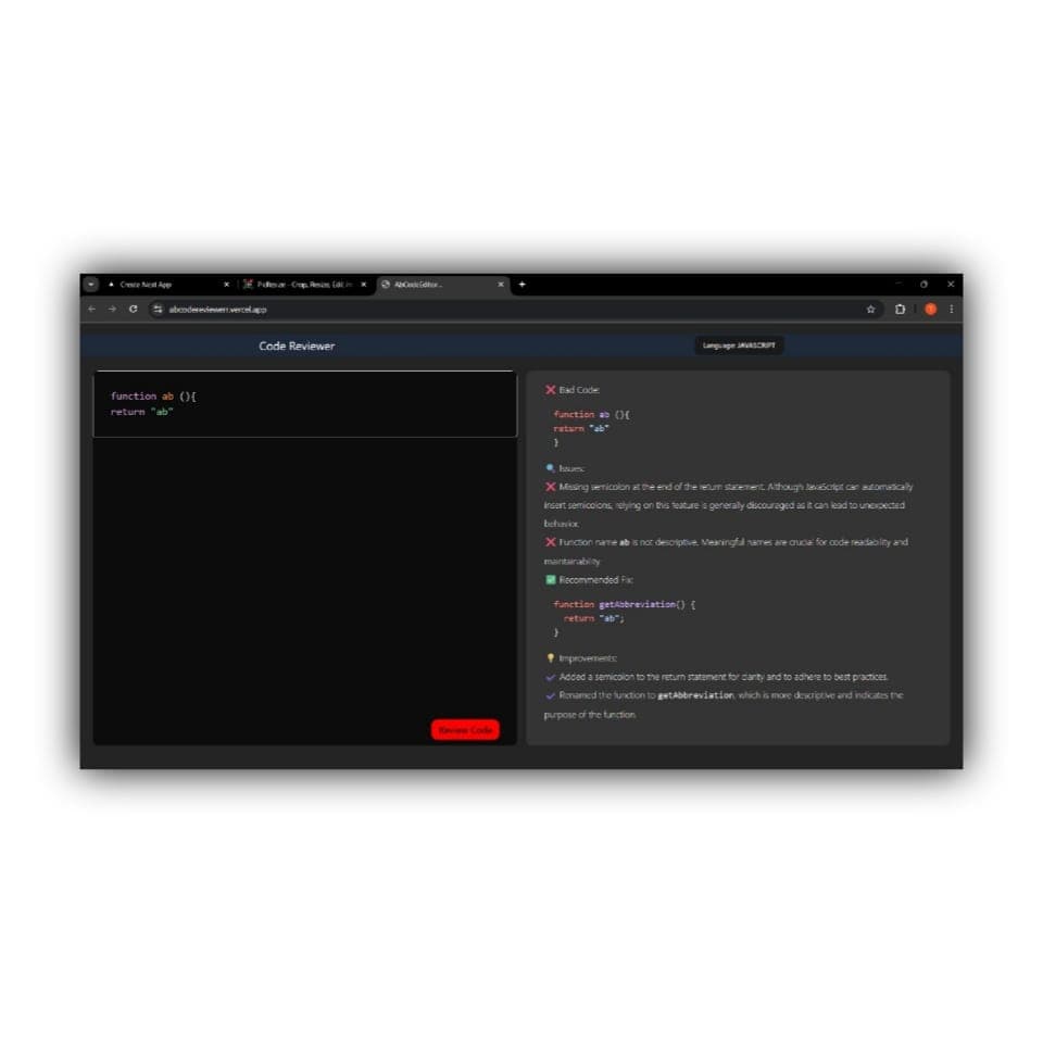 AI Code Reviewer