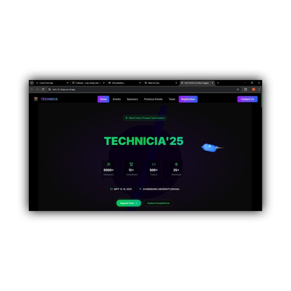 Technicia Web App